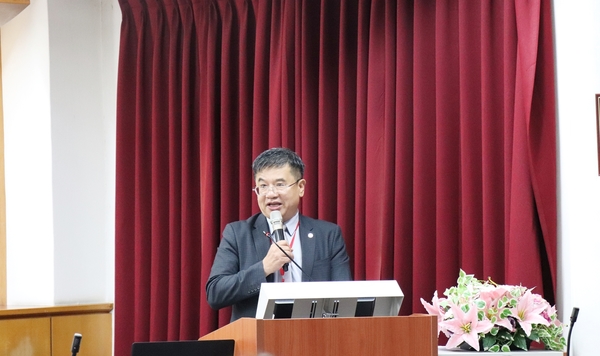 高科大楊慶煜校長於GISUP2019研討會開幕致詞