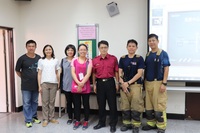 高科大環境安全衛生中心與高雄市消防局第四大隊第三中隊合作