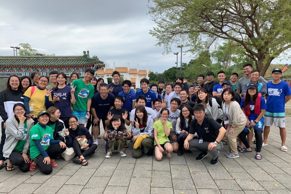 高科大與日本滋賀大學國際學術交流 體驗水域活動欣賞蓮潭美景