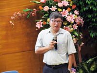 高科大電機工程系教授周至宏以「人工智慧與產業應用」為題演講