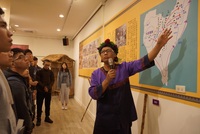 大武壠族史料文物巡迴展高科大盛大展出小林村住民代表導覽解說