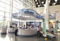 高科大參與2018 台灣國際遊艇展邀市民體驗海洋科技魅力(右1王治平老師)