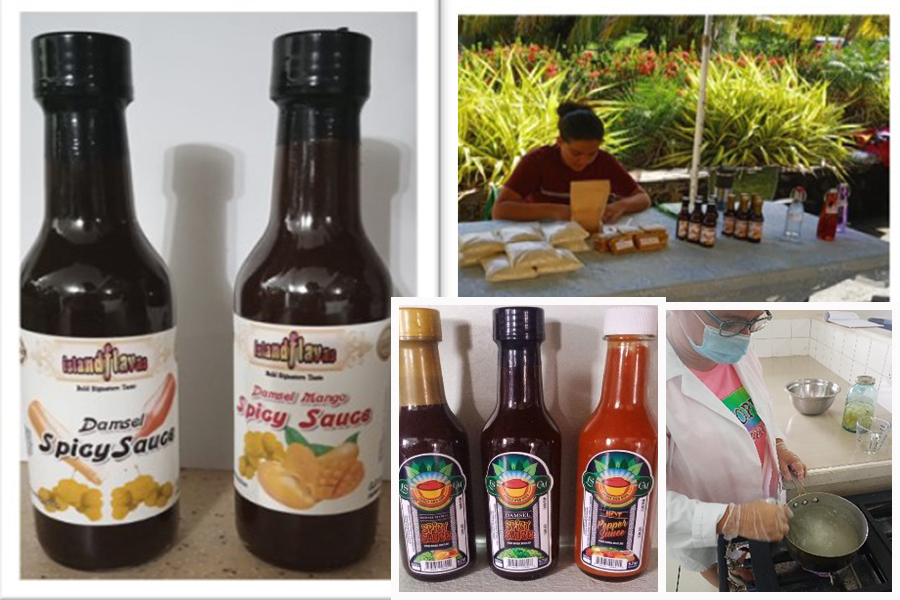 英語班聖文森學員Sabrina運用行銷策略新創自家產品的形象包裝和設計，成功擄獲當地消費者的目光。