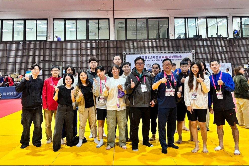 高科大柔道社參加115年全大運校隊合影